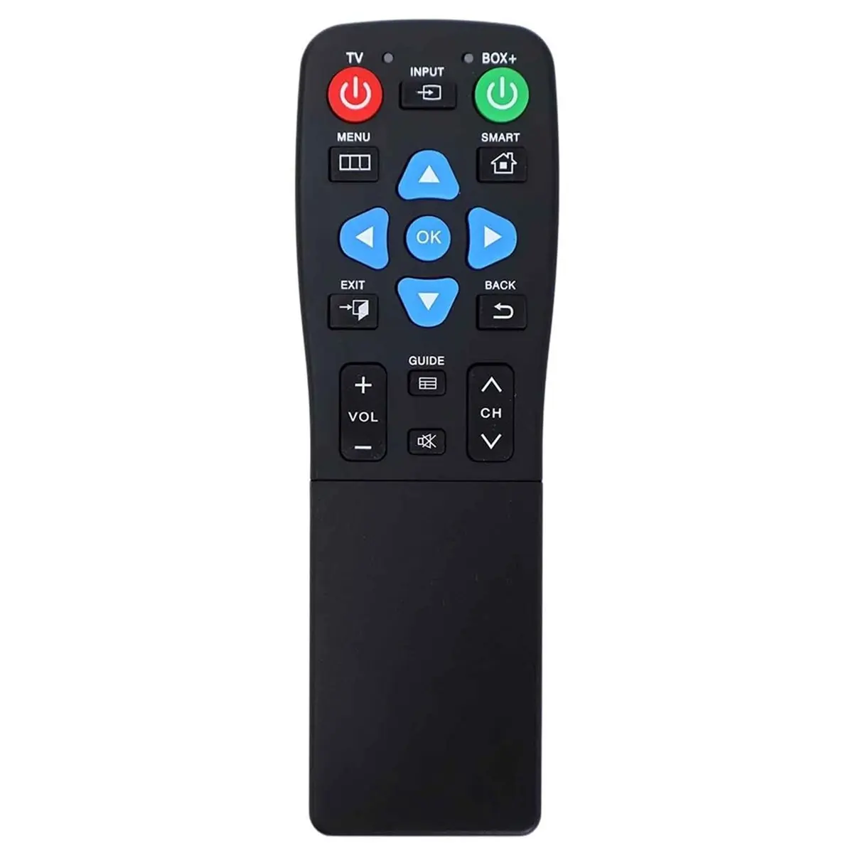 《Factory Direct》Big Button Remote for Seniors Fit for Tv, Streaming Box, Soundbar Audio Recevier and DVD/VCR/Sat, Best Gift for