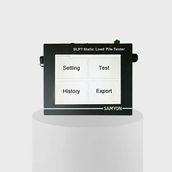 ASTM D1143/ASTM D3689/ASTM D3966 Deep Foundations Under Static Axial Compressive Load Testing SLPT  Static Load Pile Tester