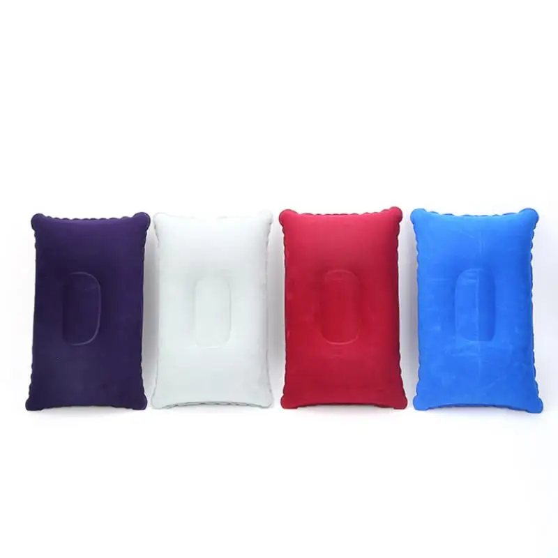 Portable Fold Outdoor Travel Sleep Pillow Camping Tent Inflatable Pillow Airplane Hotel Rest Comfortable Sleep Pillows