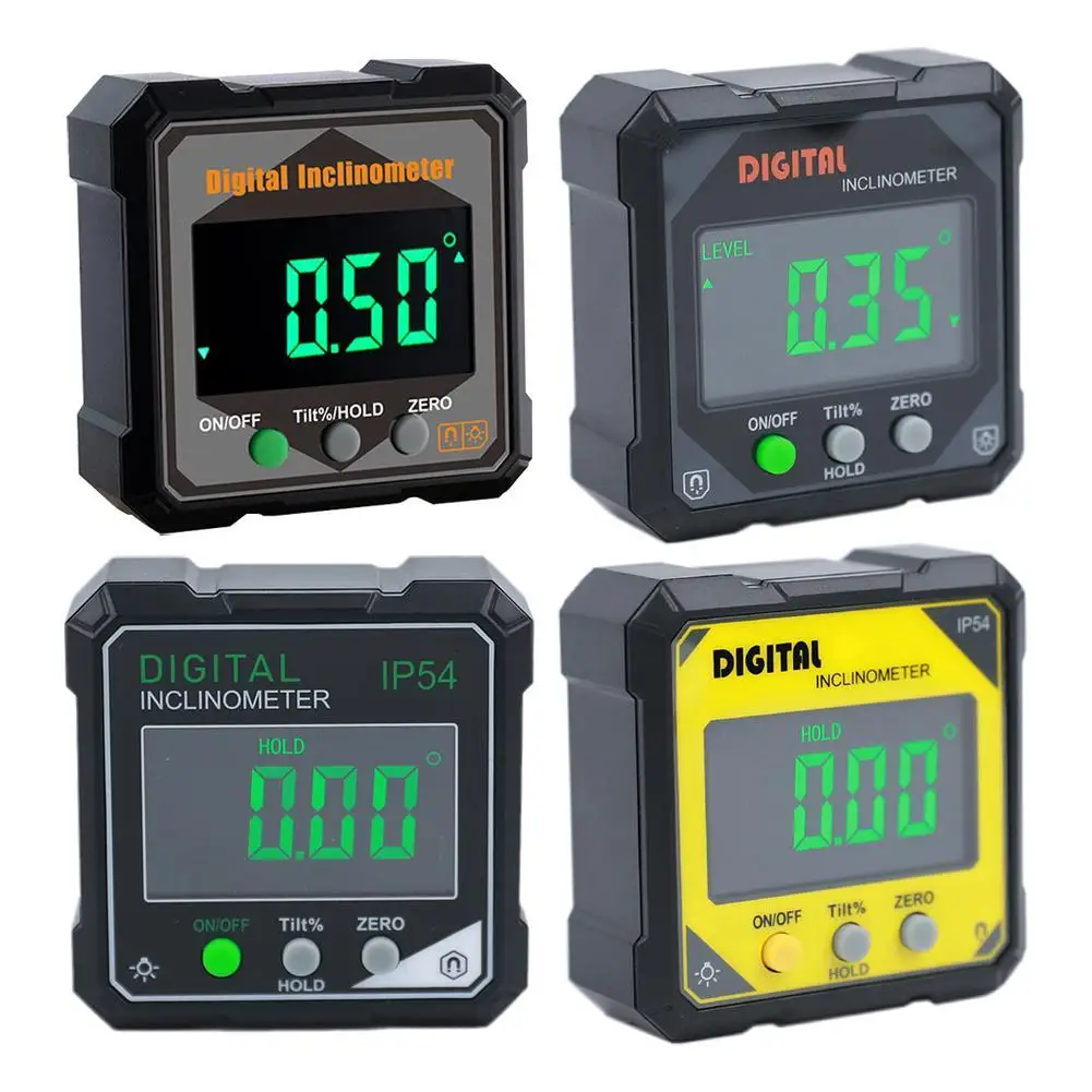 

Laser Digital Protractor Inclinometer Laser Level Ruler USB Chargable Inclinometer Magnetic Base Goniometer Magnet Angle Finder
