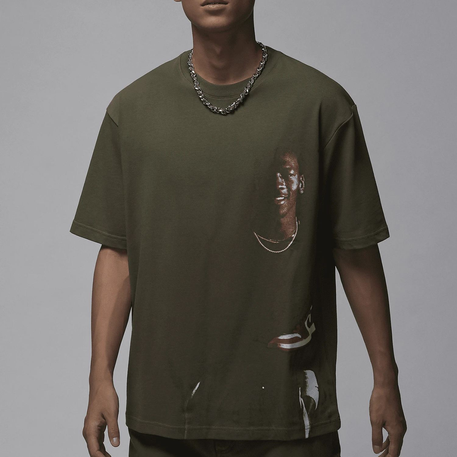 

Nike genuine JORDAN Men's Breathable Durable Outdoor Fashion Short Sleeve HV5047-222