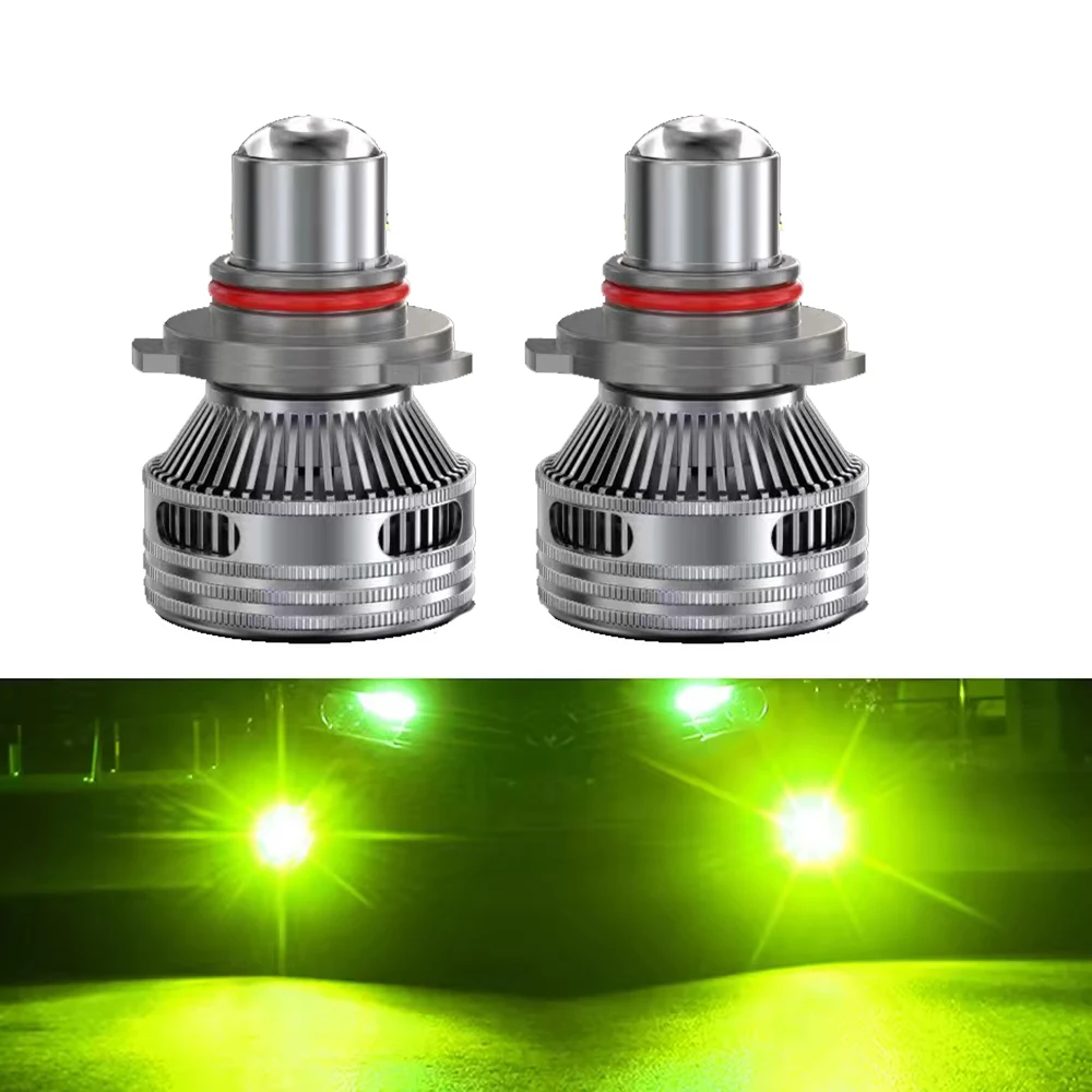 

H7 LED Fog Light Bulb H11 Led Fog Lamp Laser Lens H8 9005 HB3 9006 HB4 High Beam White Lemon Yellow Turbo Fan For Car Motorcycle