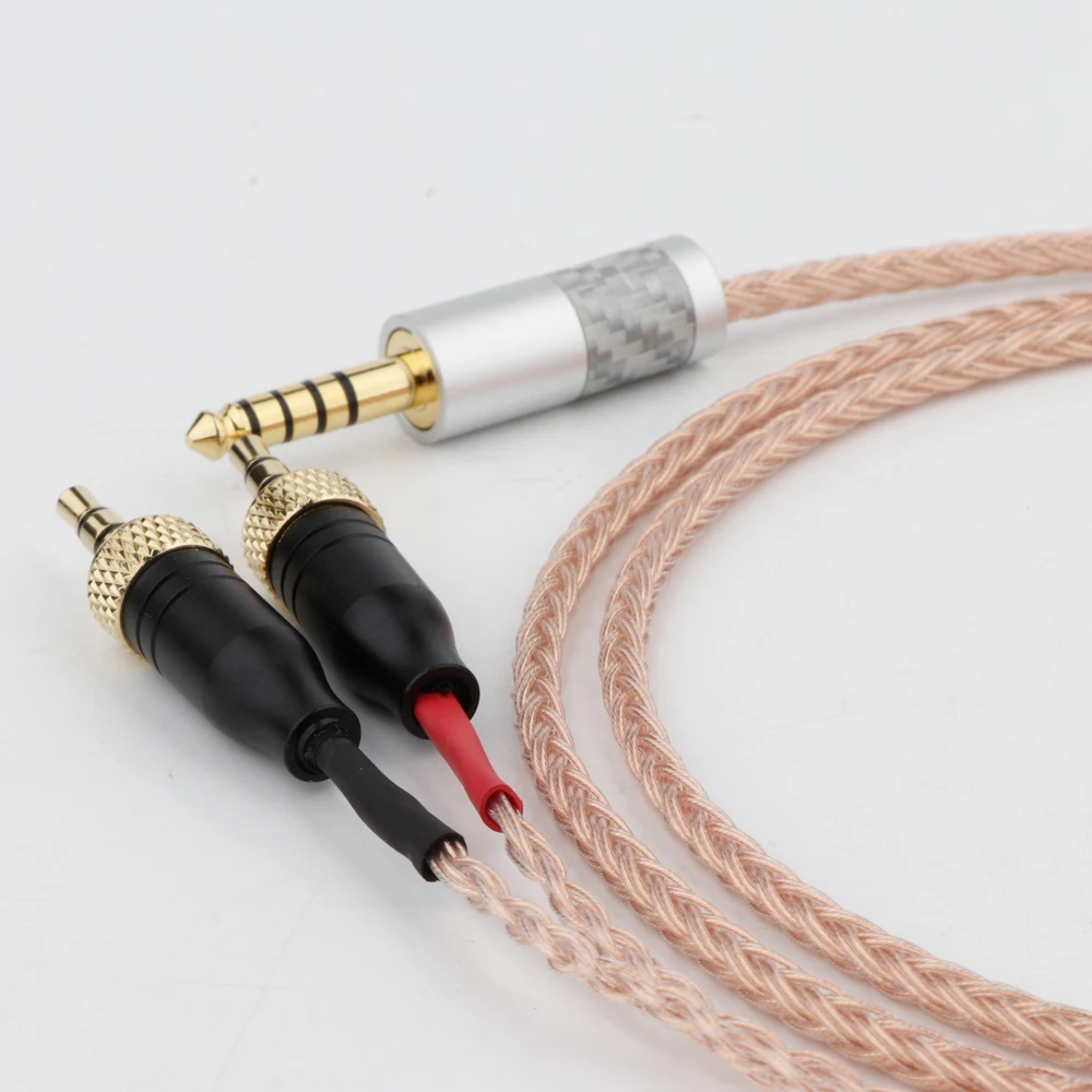 8 Core Copper Audio Cable Headphone Upgrade Cable For SONY MDR-Z1R MDR-Z7 MDR-Z7M2 with Lock Nut