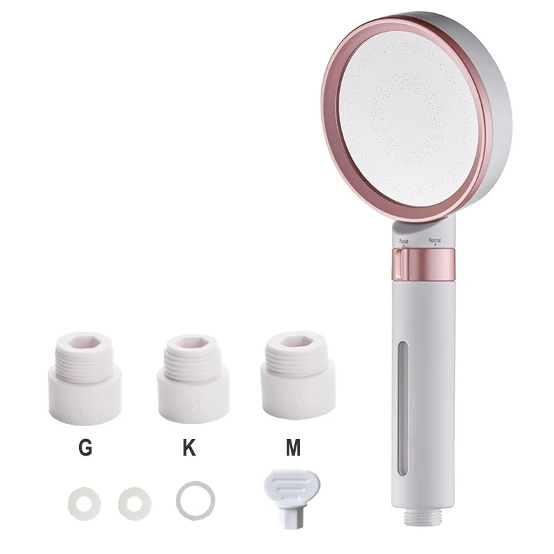 

С переключателем Трехфункциональный фильтр для очистки воды с фильтрующим элементом Насадка для душа под давлением Дехлорирование душа