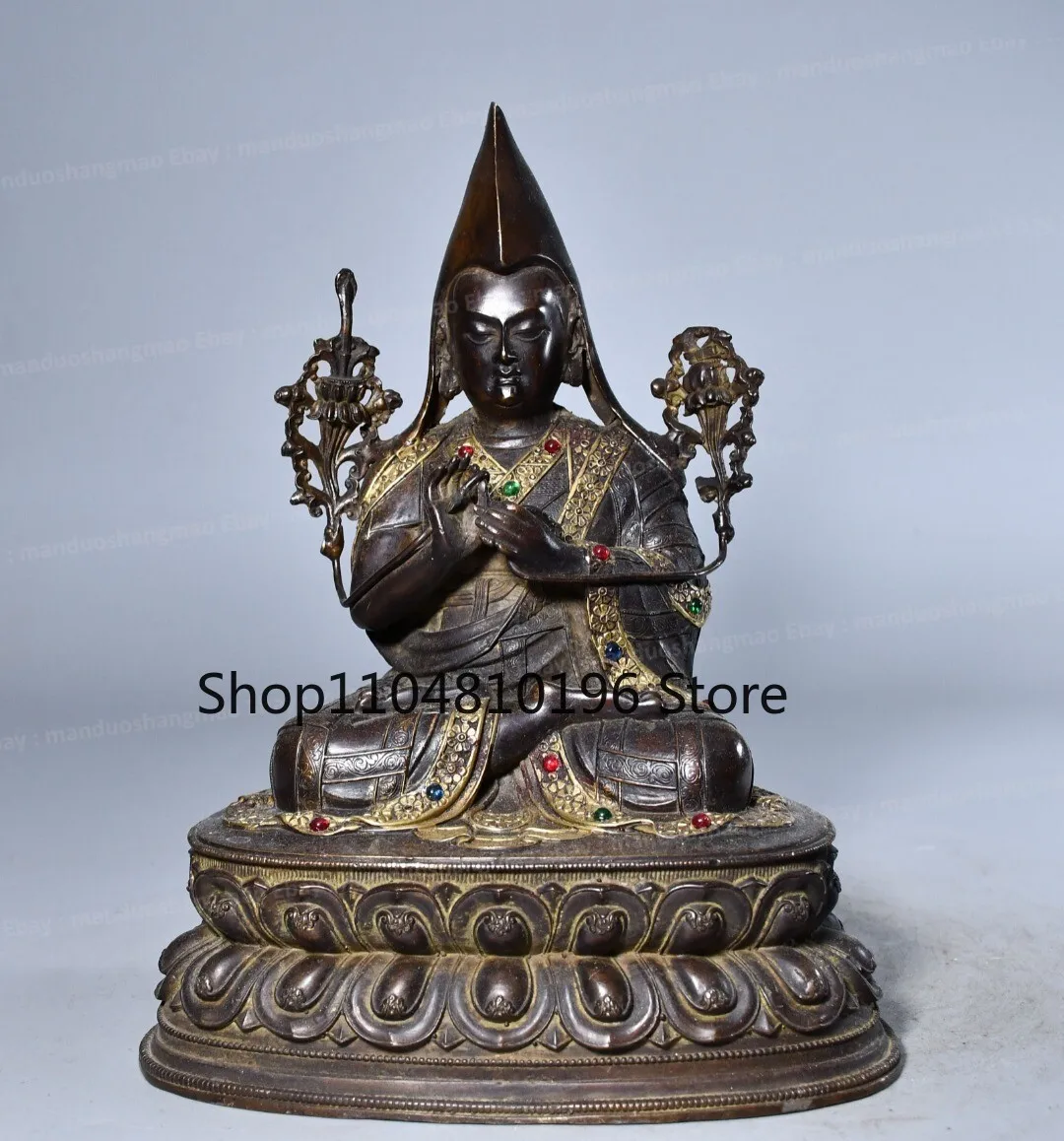Traditional Tibetan Tsongkhapa 9.5
