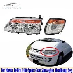 For Mazda Delica L400 Space Gear Starwagon Head Light Head Lamp Headlight Headlamp Front Light Assembly Assy