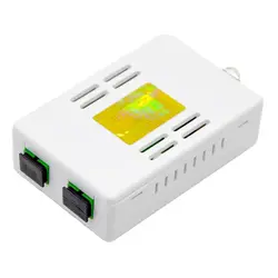 10pcs FTTH CATV Passive Optical Receiver MiNi Node Single Fiber Converter With WDM Output Level 46 dBuV Factory Price Wholesale