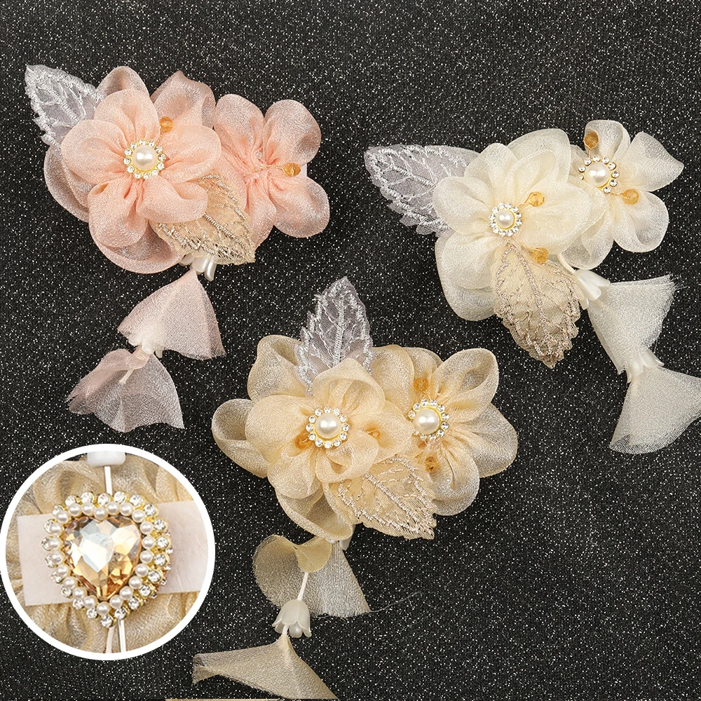 

Cordial Design 10Pcs 79*123MM DIY Fancy Beads/Hand Made/Jewelry Findings & Components/Rhinestone Effect/Flower Shape #17086