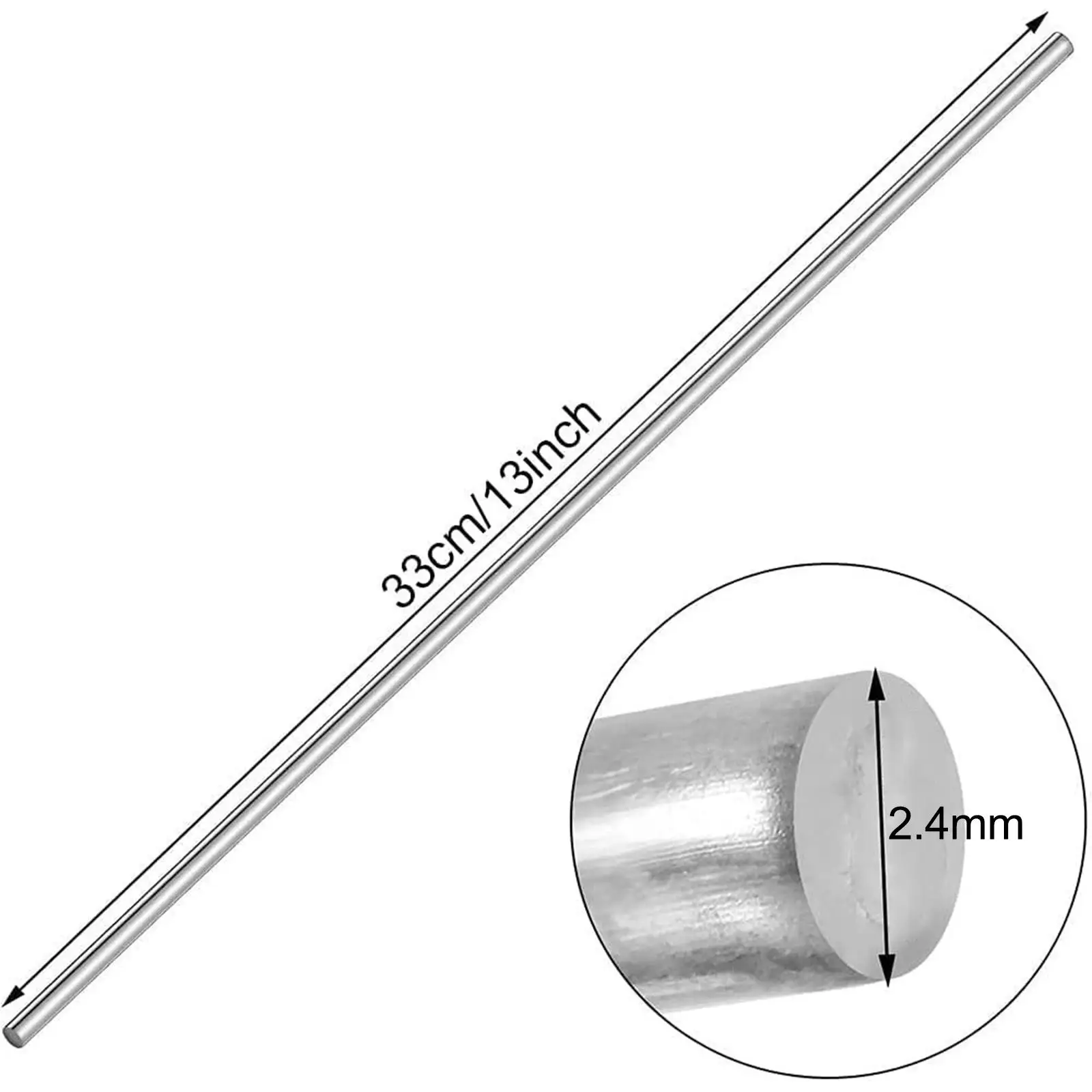 10Pcs Welding Rod Multipurpose Easy Melt Silver Flux Cored Welding Wire for PVC Pipes Iron Metal Welding Radiators Refrigerators