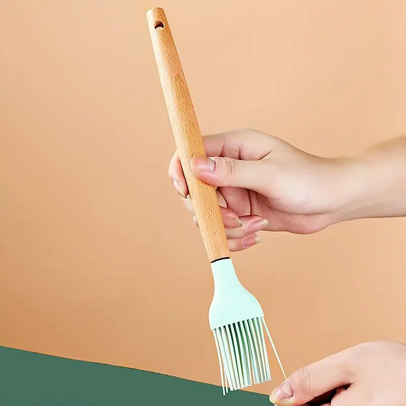 Silicone BBQ Oil Brush DIY Cake Bread Pastry Butter Baking Kitchen Gadgets Portable Barbecue Cooking Tools Grilling Accessories
