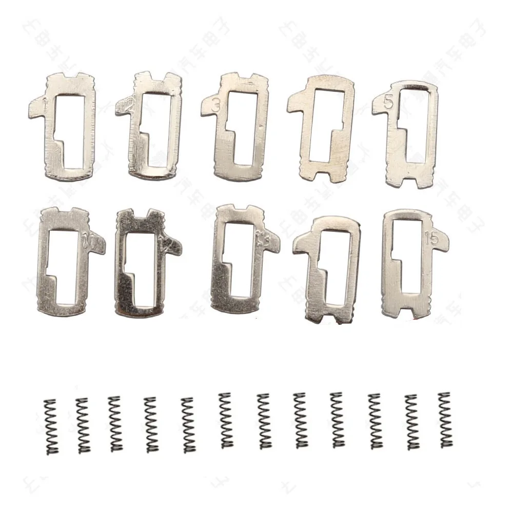 (200pcs) For Ford Focus HU101 Lock Reed Repair Accessories 200PCS Car Lock Reed Lock Plate For Ford Focus FIESTA ECOSPORT