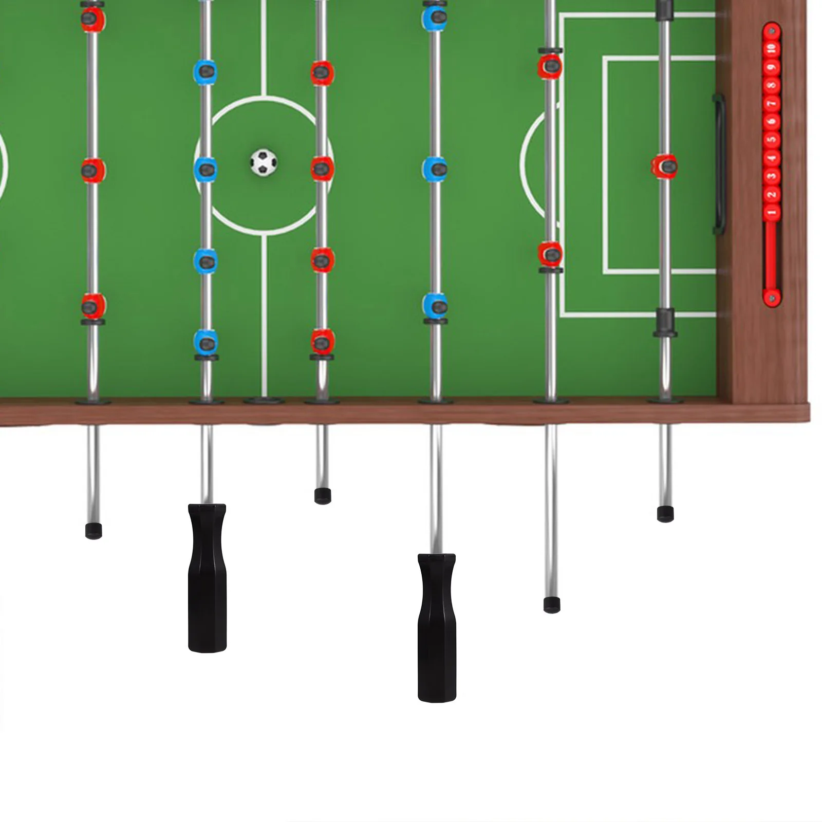 

8Pcs Vertical Anti-Skid Design Foosball Table Parts Practical Nonskid Handles for Long Time Use Foosball Table Parts