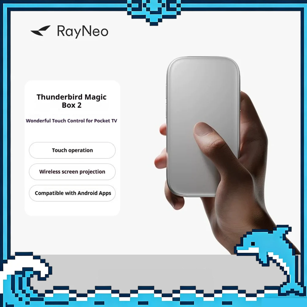 

RayNeo Box 2 AR Glasses Smart Terminal Compatible With Android APP Plug-and-play Wireless Projection Screen