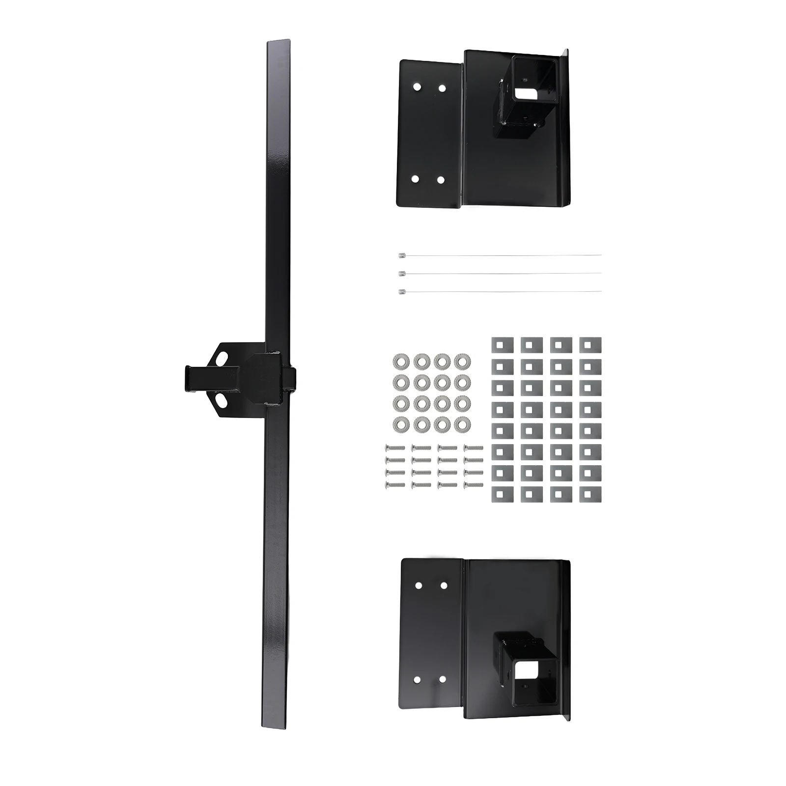 Adjustable Trailer Hitch 2in Class 3 Heavy Duty Steel 3500lbs GTW 525lbs