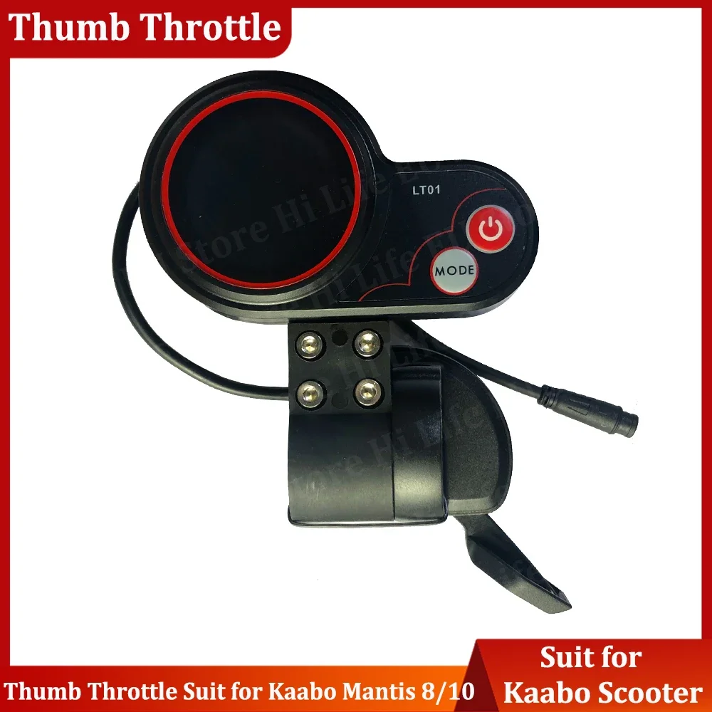 

Thumb Throttle Display Suit for Kaabo Mantis 8 /10 Kaabo Wolf Warrior X / Wolf Warrior 11 Electric Scooter