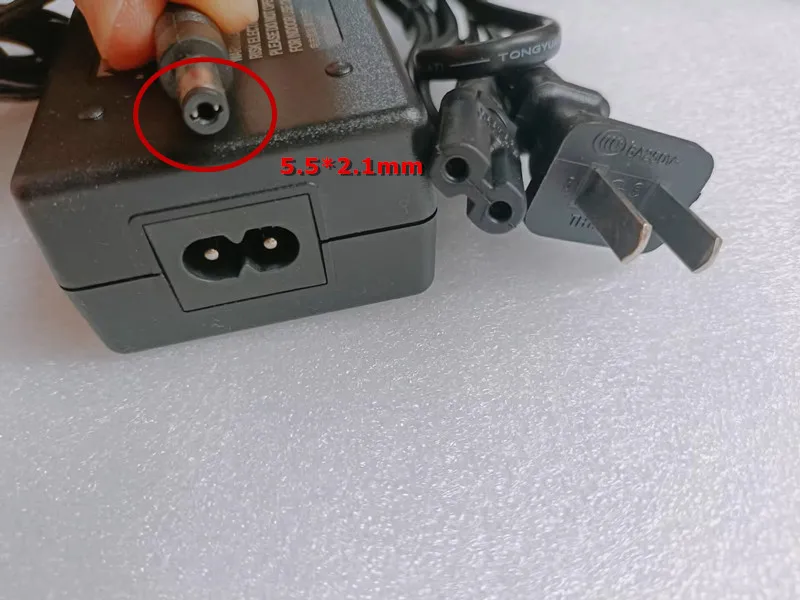 حقيقي كتلة الطاقة NBS100A180530M2 تحويل التيار الكهربائي 18 فولت 5.3A 5.5*2.1 مللي متر محول التيار المتردد شاحن #4