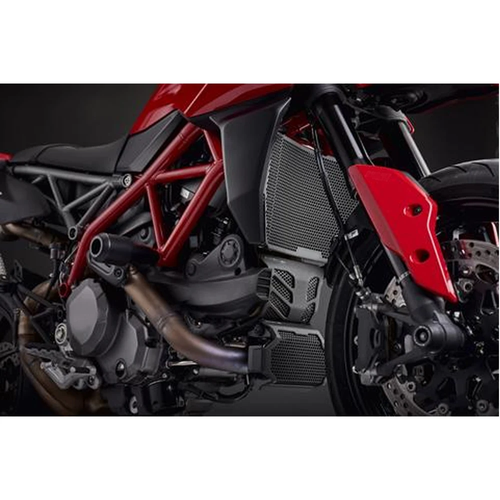 Motorcycle For Ducati Hypermotard 950 SP RVE Hypermotard950 2020~ 2025 Radiator Guard Grille Cover Oil Cooler Tank Engine Guard Protection