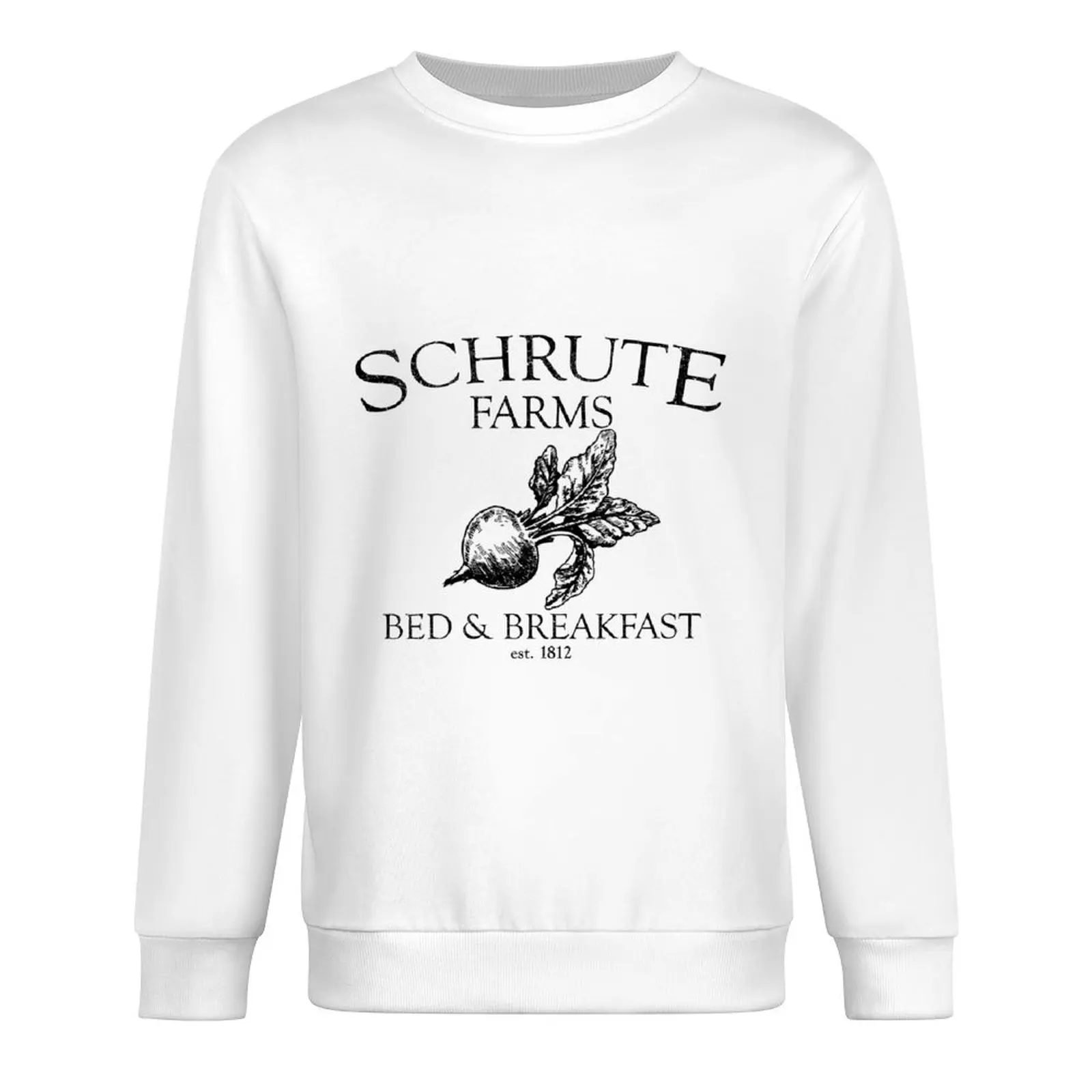 Schrute Farms-Sweat-shirt de bureau drôle, vêtements d'anime, vêtements esthétiques, nouvelle chemise de protection