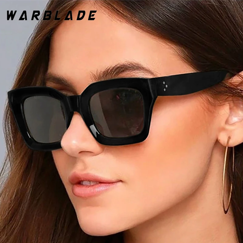 

New Fashion Luxury Brand Sun Glasses For Men Square Vintage Classic Square Frame Women Sunglasses Travel Driving Shades UV400