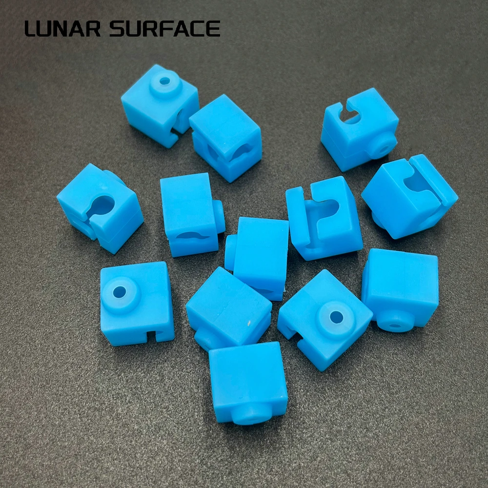 LS-3D Printer Part E3D V5 Silicone Socks J-head Heating Block Protective Case V5 Heated Block Silicon Case Cover 3D Printer Part