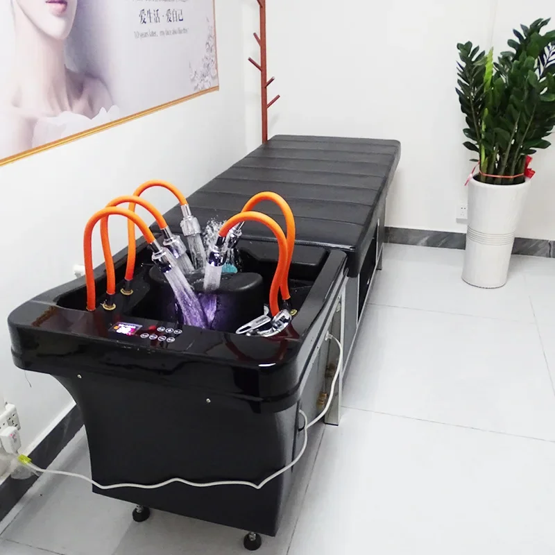 Multifunction Shampoo Chairs Stylist Phototherapy Beauty Salon Thai Massage Shampoo Chairs Makeup Salon Furniture Shampooing Spa