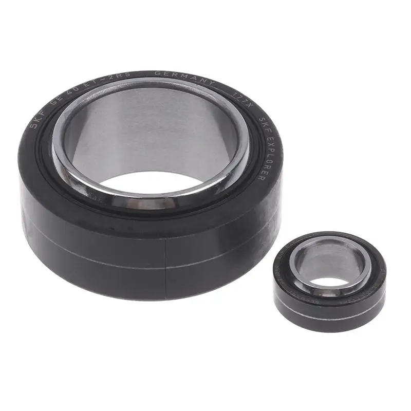 ตลับลูกปืนแบบข้อต่อเรเดียล SKF รุ่น GE15 17 20 25 30 35 40 2RS เพื่อการเคลื่อนที่เชิงเส้นที่มั่นคง