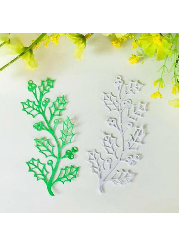 Branch Metal Cutting Dies Stencil Scrapbook Album Stamp Paper Card Embossing Decor Craft Knife Mould