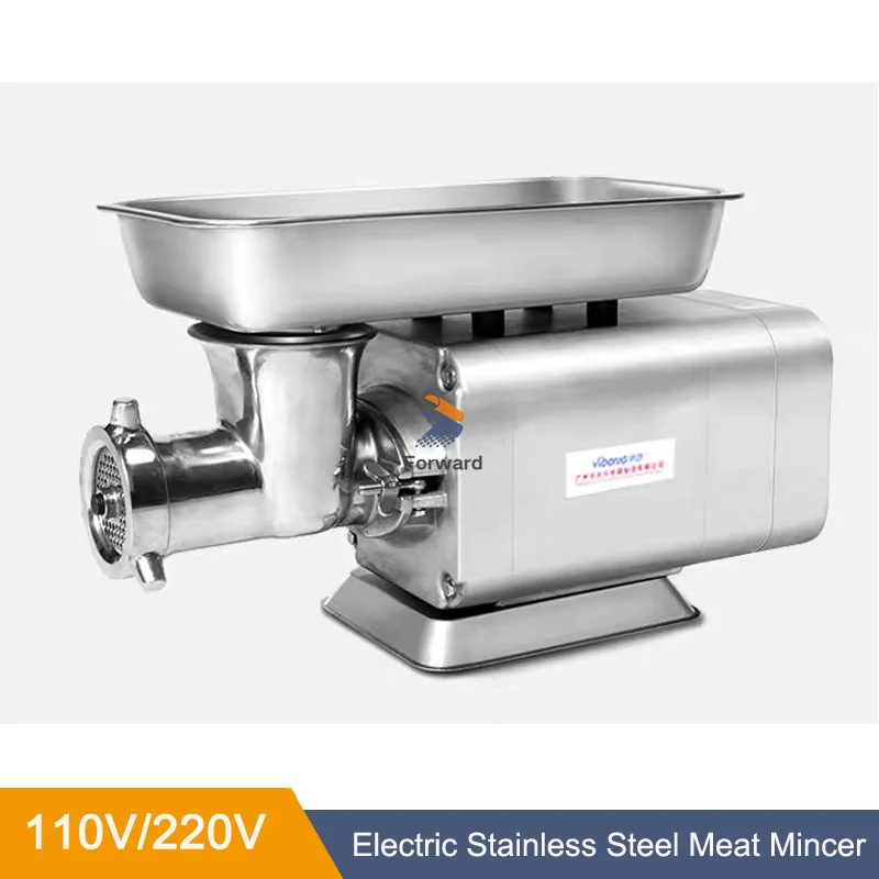 Mincer Electric Meat Grinder Commercial Sausage Stuffer 110V 220V Heavy Duty Stainless Steel Chopper