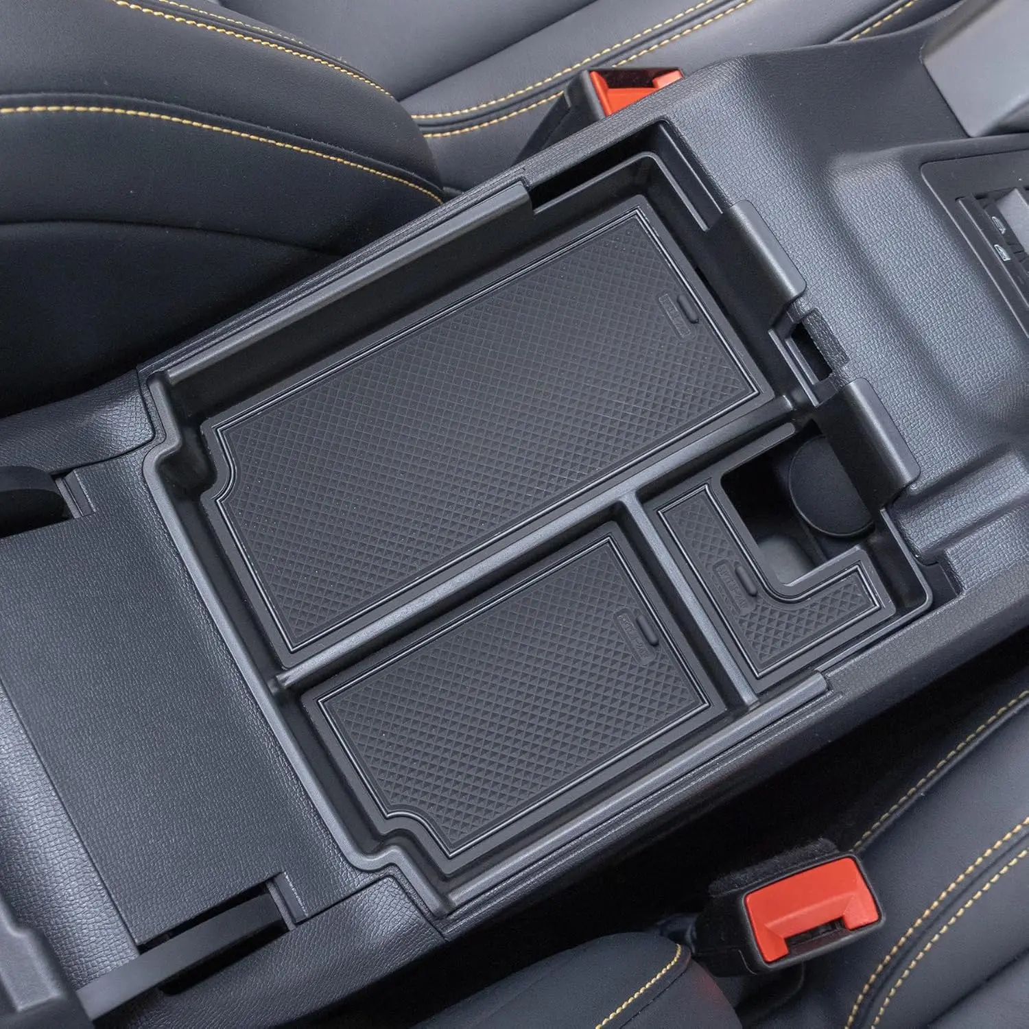 For Ford Bronco 2025 4-Door Full Size Bronco Center Console Organizer Tray Car Armrest Box Storage Phone Holder Car Accessories