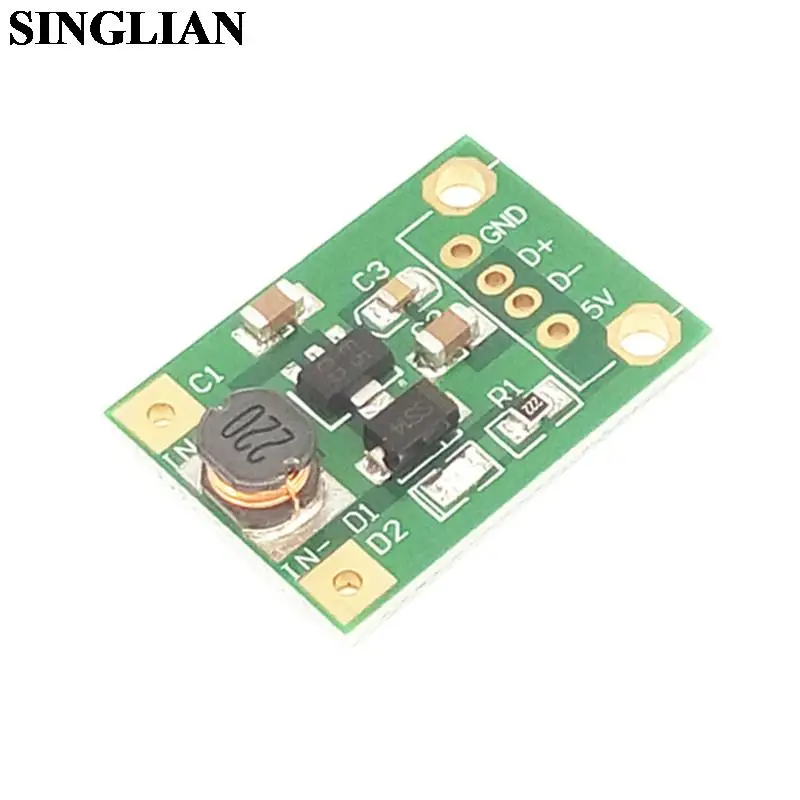 DC Boost Step-up Module 1V-5V Up 5V Boost Board 5V Output Without USB Head Mobile Power Supply Module