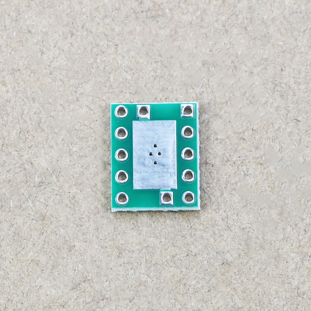 1pcs DFN10 EMSOP10 Turn DIP10 0.5MM Pitch With Cooling IC Adapter Socket / Adapter Plate PCB WP-795