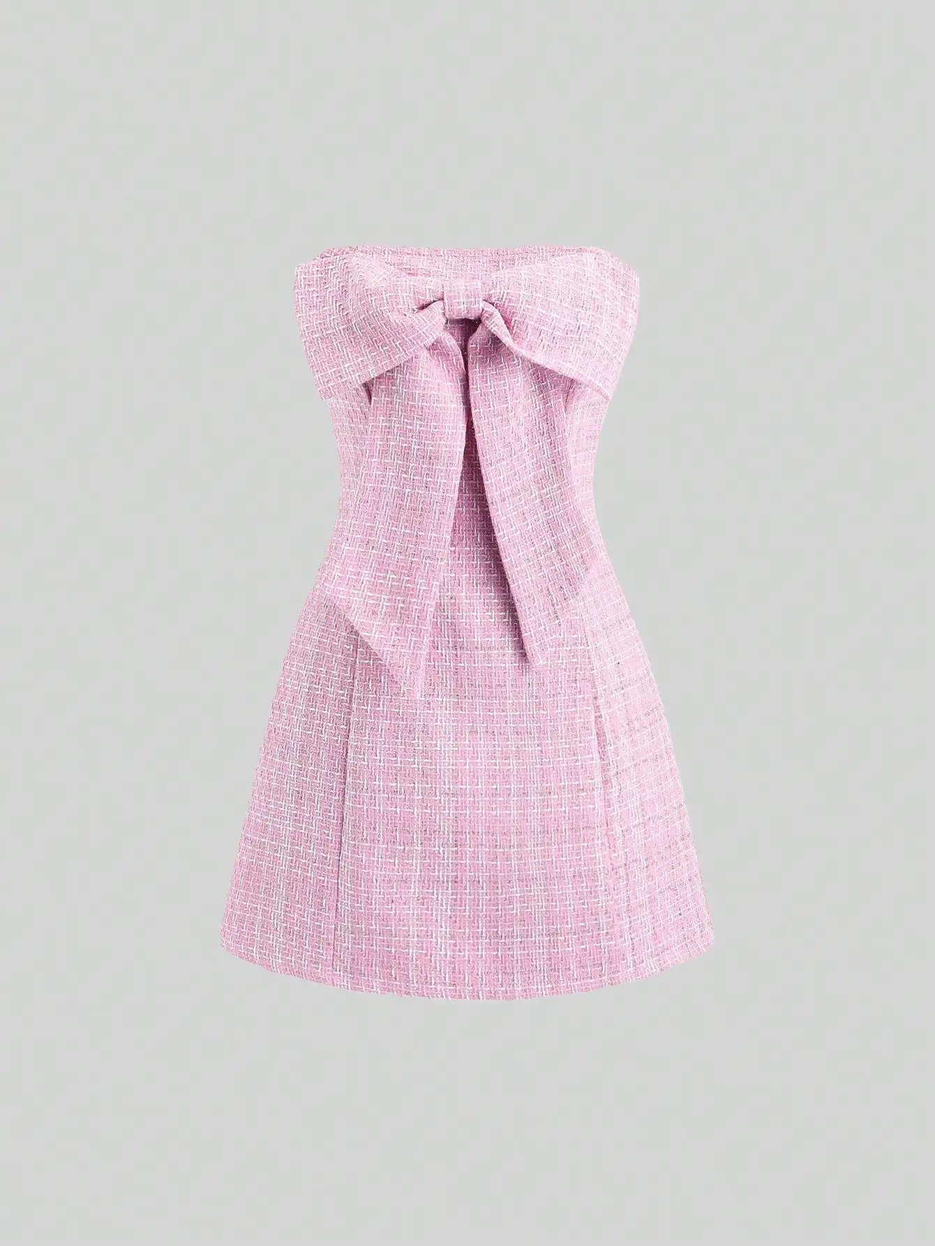 Pink Tweed Mini Dre…