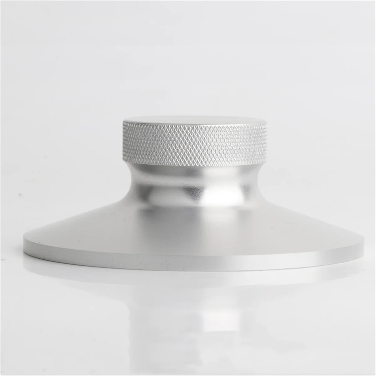 Record Weight Stabilizer Audio LP Vinyl Turntable Recorder Weight Clamp Stabilizer Vibration with Level Silver