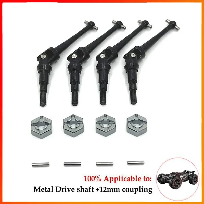 MJX Hyper Go 14209 14210 H14BM  RC Car Metal Steering Cup Upper Lower Swing Arm Set Shock Tower Bracket Body Post Upgrade  Parts