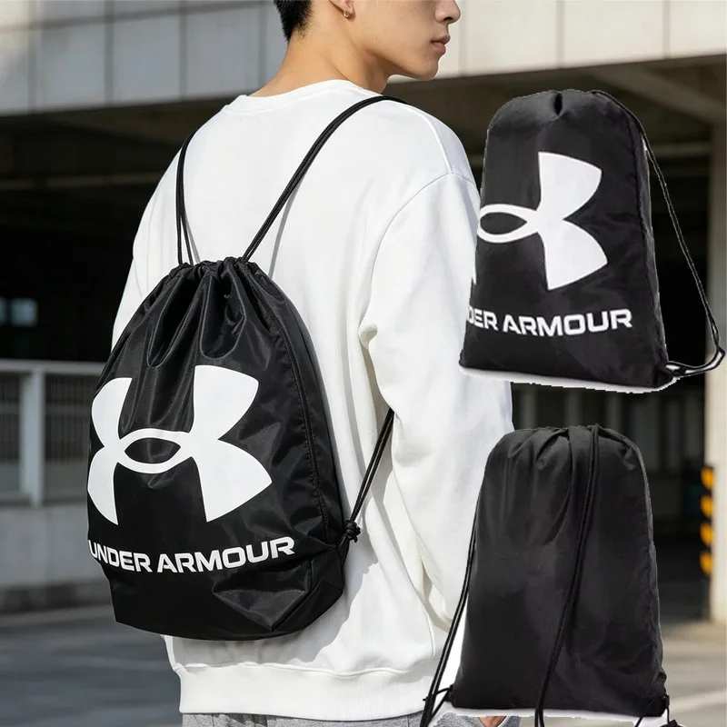 Under Armour Men's and Women's Backpack - Comfortable and Casual Drawstring Dual-Shoulder Backpack 22610001-001