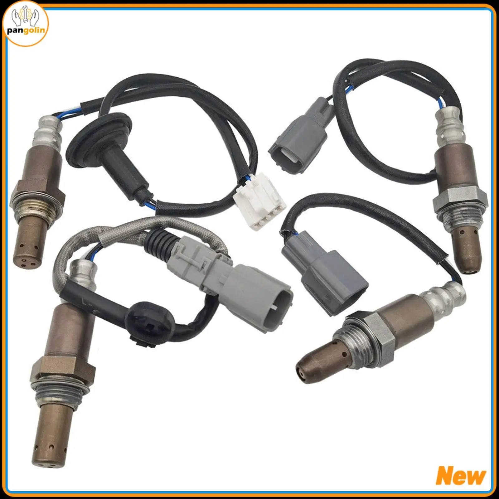 4pcs Up&Downstream Oxygen Sensor 234-9042 234-4168 234-9012 234-4516 For Toyota Sienna 2004-2006 3.3L