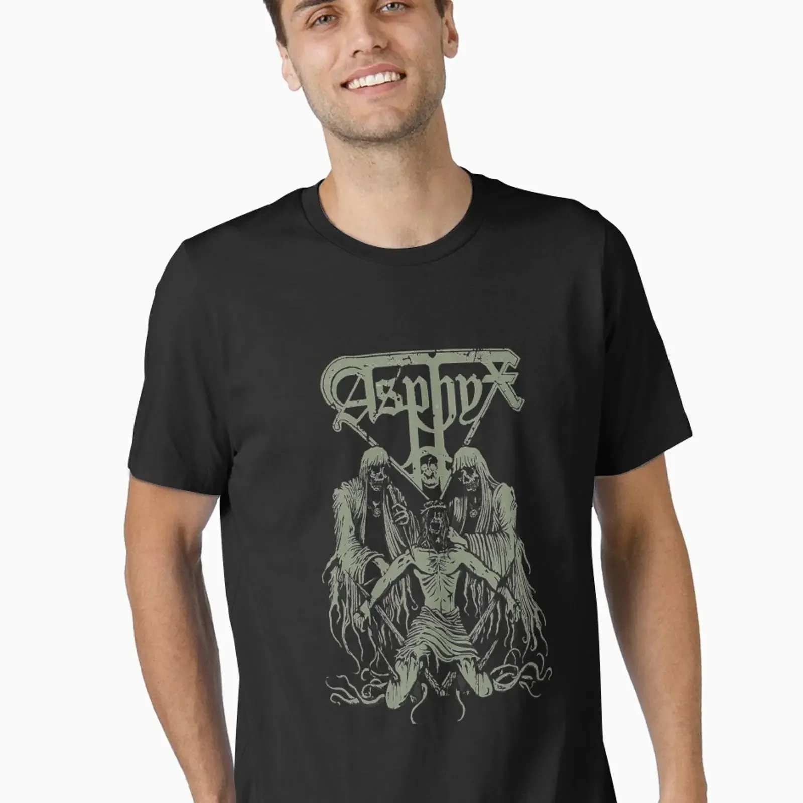 Thumbnail 1 of 7 Essential T Shirt Scorbutics Death Metal Band Fan designed and sold by ViktoriaLettner vintage Washed Slightly