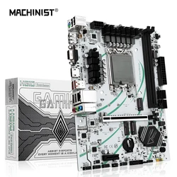 Supporto scheda madre MACHINIST h610spadaccino DDR4 RAM Nvme M.2 Intel Core 12 13 Gen CPU LGA 1700 12100F 12400F 12490F 12600F