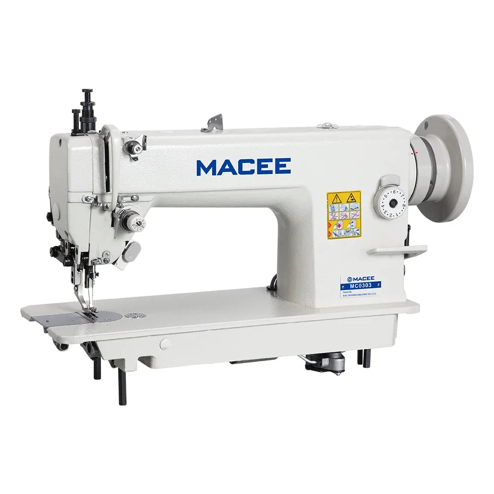 MC 0303 Head Only cheap price heavy duty walking foot leather industrial single needle lockstitch sewing machine