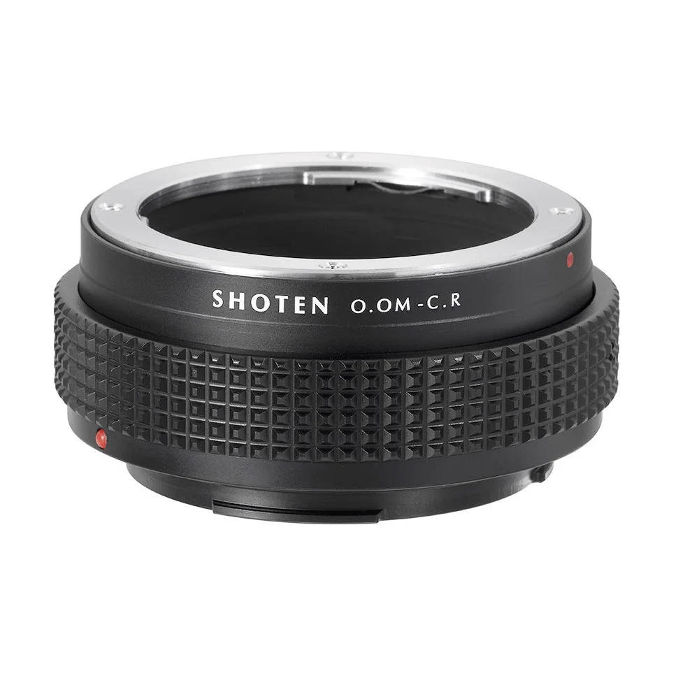 SHOTEN Lens Adapter OM to EOS R Olympus OM to Canon EOS R RF RP R3 R5 R50 R6 R6II R7 R8 R10 R100 Camera