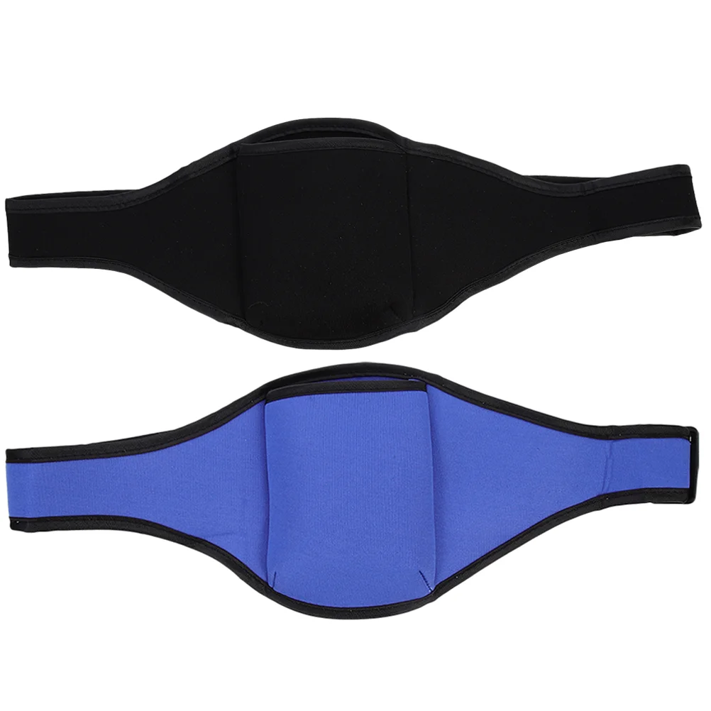 

2 Pcs Skip Wheat Bag Mic Waist Belt Microphone Holders Pouch Fitness Instructors Supply Portable