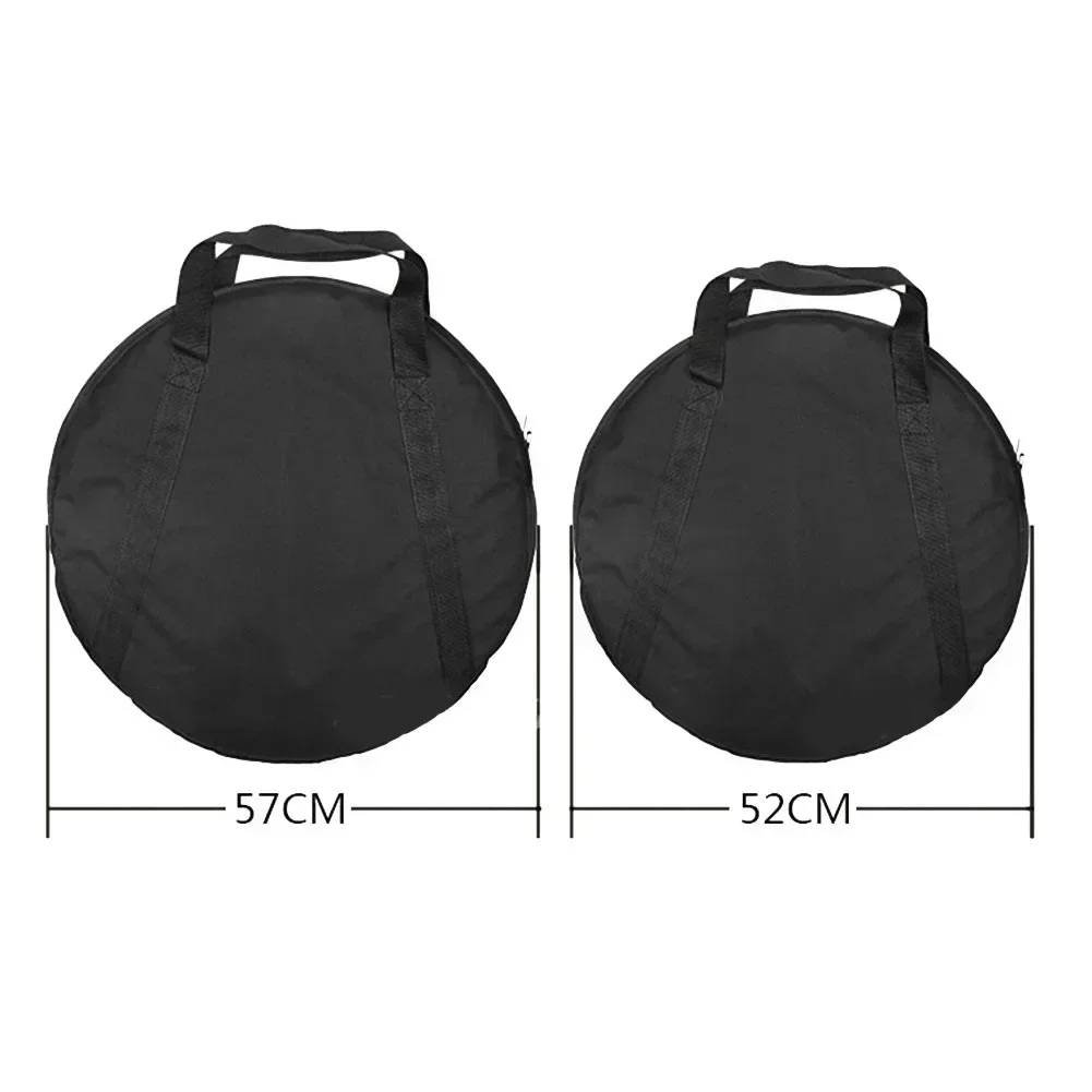 Cymbal Bag 21inch Three Pockets Removable Sturdy 600D Oxford Cloth Case Bag Carrier Backpack Storage Bag 52cm/57cm Waterproof