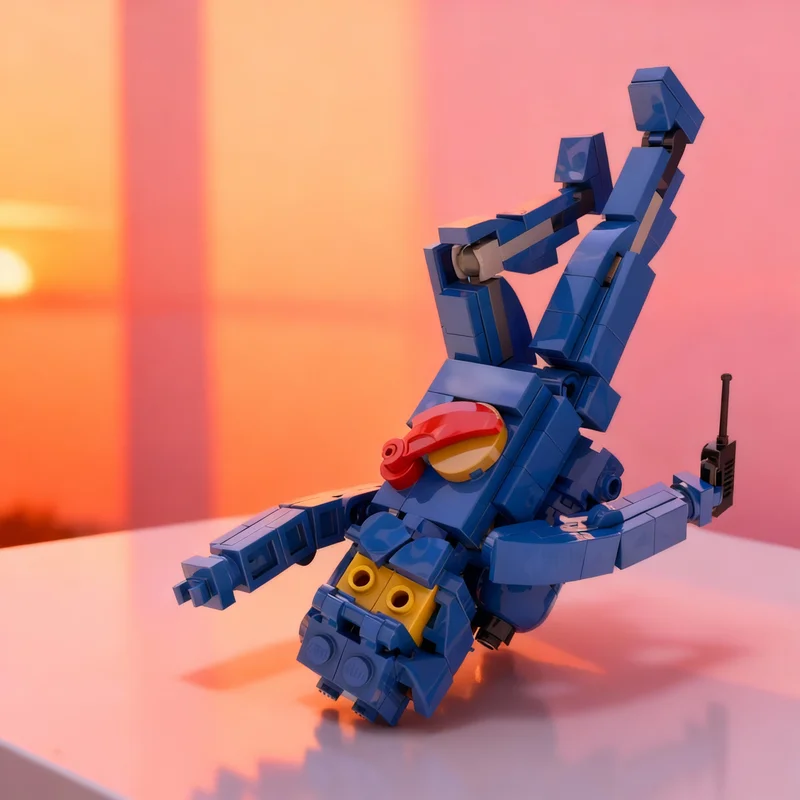 151 Piezas MOC Benny Figura de Acción Espacial, Bloques de Construcción de Modelo Clásico, Regalos de Navidad, Juguete de Arquitectura, Idea Educativa Creativa para Niños