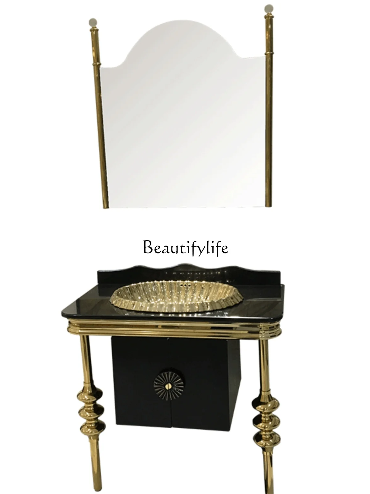 

Раковина для шкафа из нержавеющей стали во французском стиле Lux, мраморный напольный бесшумный стиль в европейском стиле