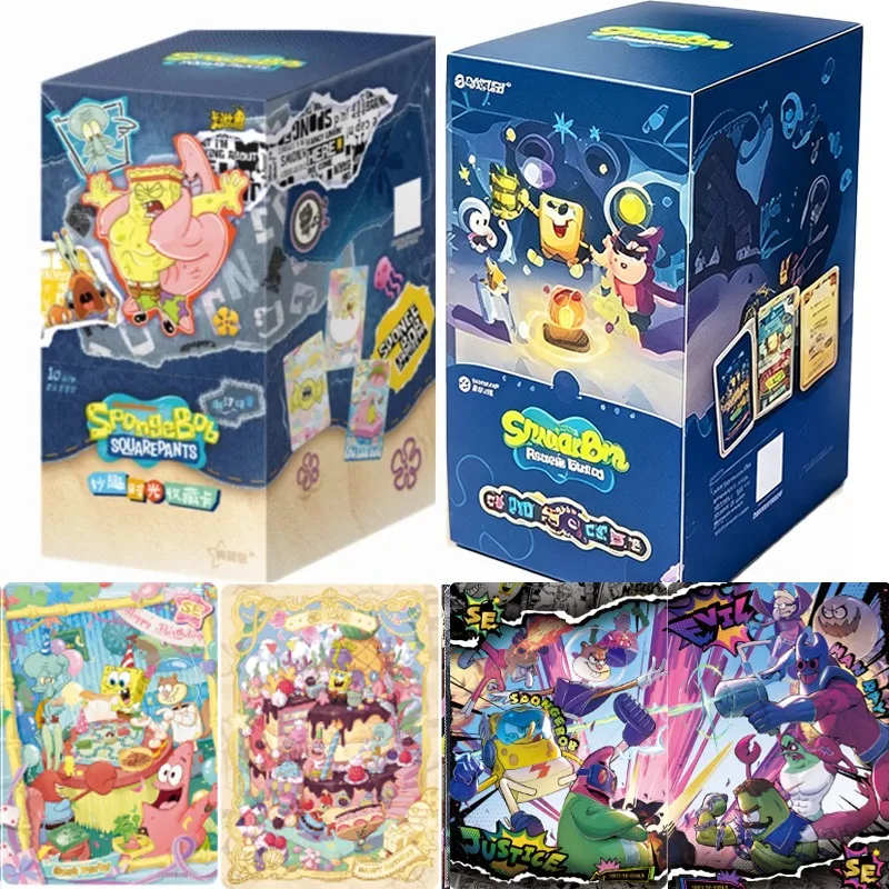 KAYOU Original SpongeBob SquarePants Fun Time Collection Pack Serie 3 - Patrick Star SE Anime Sammelkarten Peripherie-Geschenke
