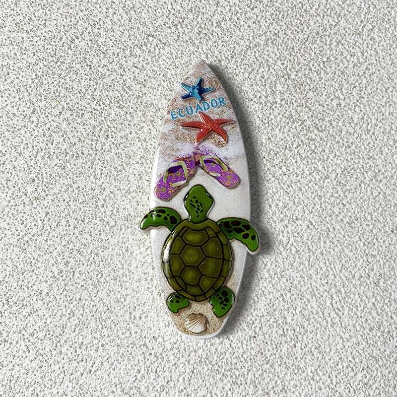 

Ecuador Fridge Magnet, Cute Turtle & Starfish Design Refrigerator Magnet, Home Decor & Room Decoration Accessory
