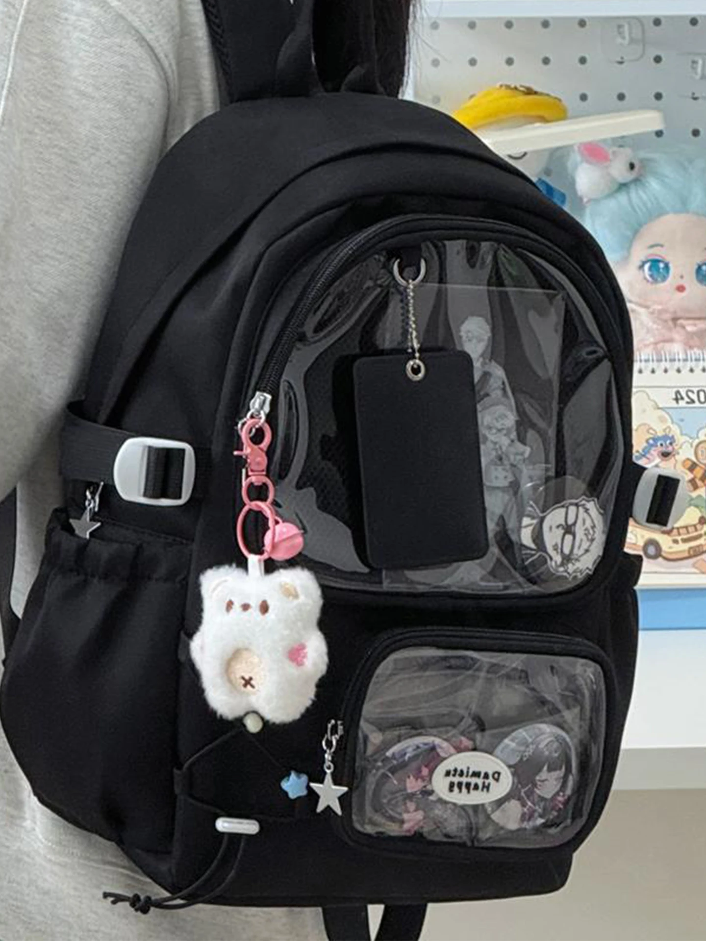 bla-elementary-school-bapa-for-girls-primary-3-6-transparent-layer-high-aesthetic-value-waterproof-wear-resistant-dirt