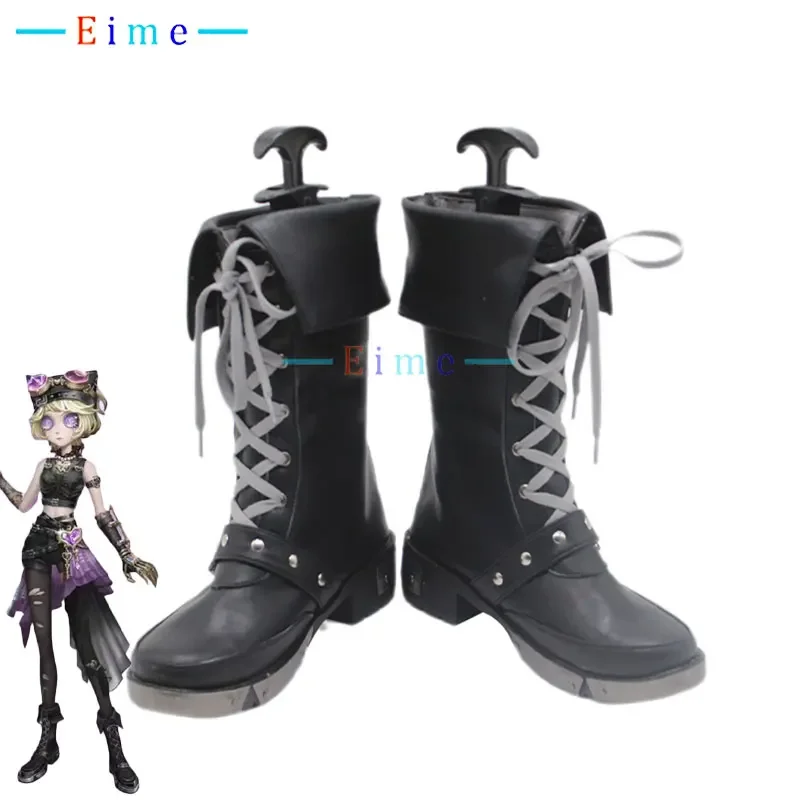 

Identity V Tracy Reznik Cosplay Shoes Mechanic Cosplay Prop PU Leather Shoes Halloween Carnival Boots Custom Made