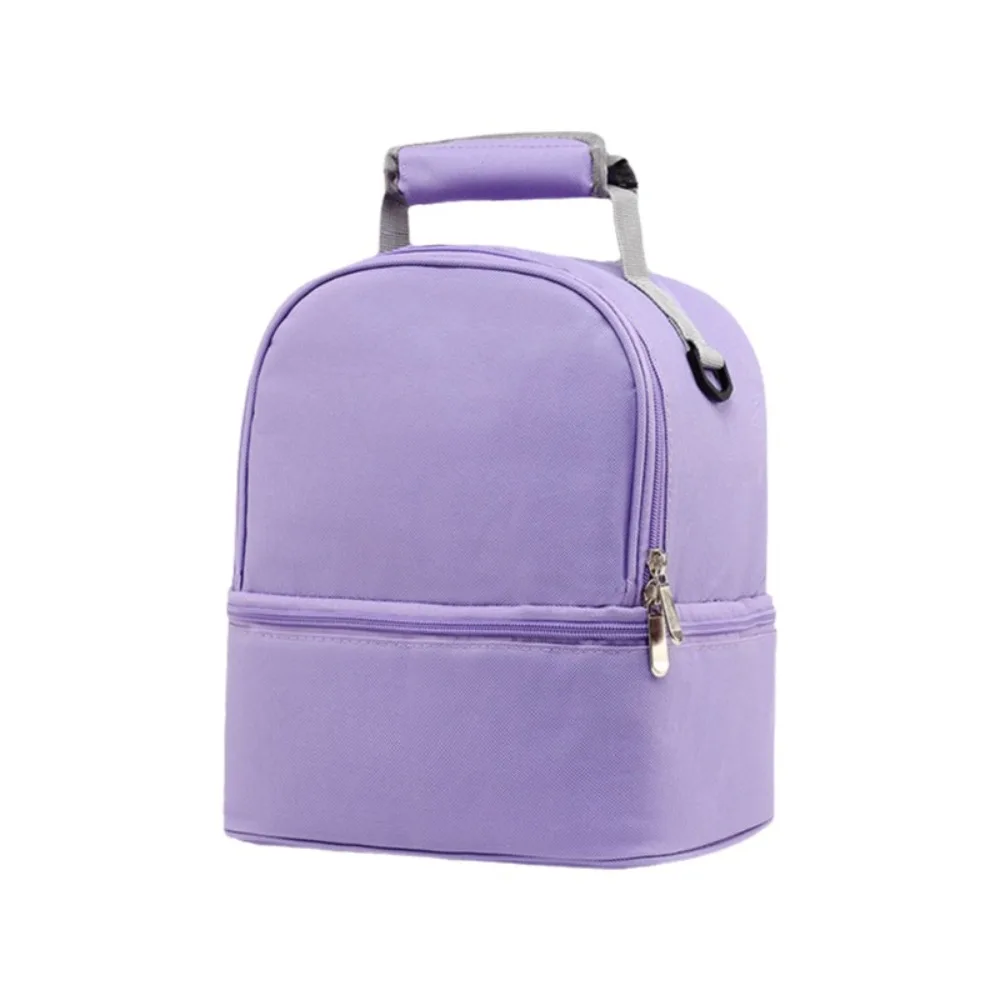 

Nylon Insulation Mommy Backpack Milk Preservation Large Capacity Baby Diaper Bag Double Layer Multifunctional Mommy Shoulder Bag