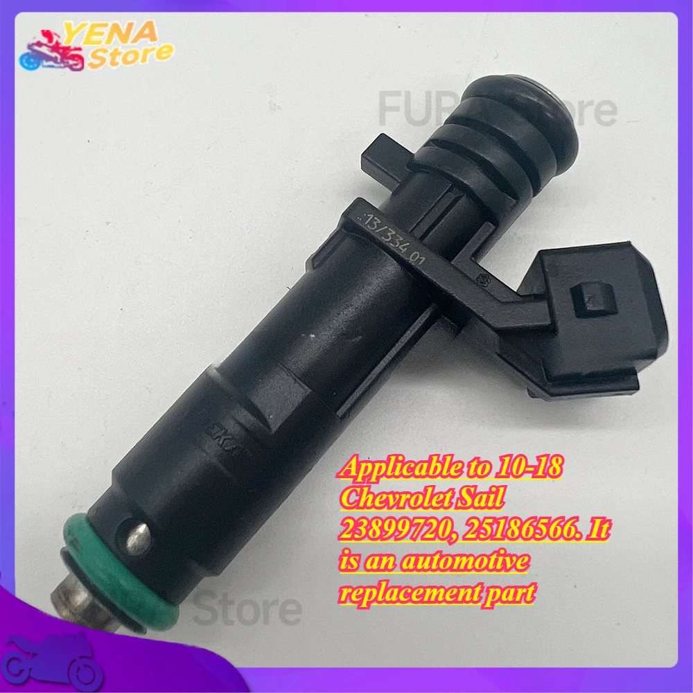 

Automobile fuel injector 24101262 is applicable to 10-18 Chevrolet Sail 23899720, 25186566. It is an automotive replacement part
